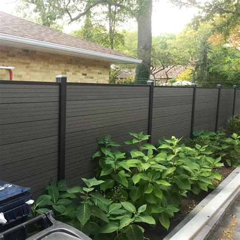 Composite Privacy Screens Fence Panel Terrace Garden Wood Plastic