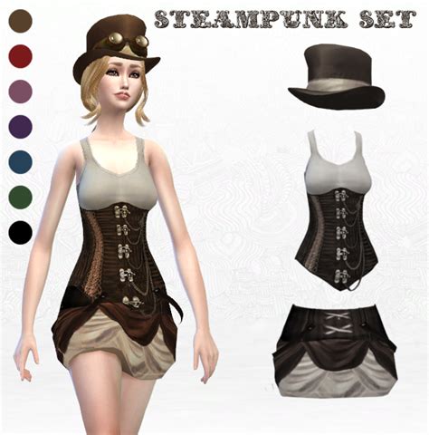 ‘steampunk’ Set Finally After So Much Time And All Here Is My Steampunk Set I Hope You Like