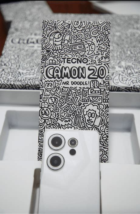 TECNO Camon 20 Premier 5G Doodle Edition A Stylish Blend Of Playful