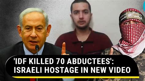 You Should Be Ashamed Israeli Hostage Hersh Goldberg Polin Rips