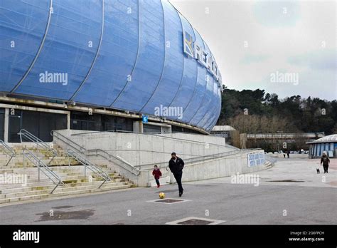 El Estadio Anoeta Reale Arena Antes De Un Partido De La Real