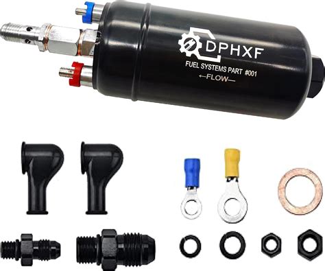 Dphxf External Inline Fuel Pump Electric 300lph High Flow