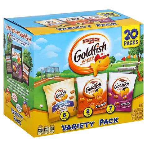 Pepperidge Farm Goldfish Baked Snack Crackers Variety Pack Shop