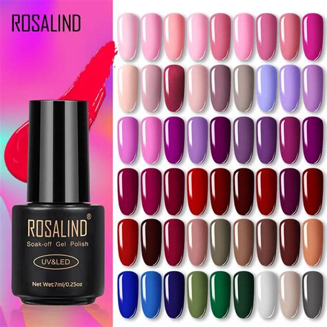 Rosalind Gel Polish Varnish Set For Nails Extension Vernis Semi Permanent All For Manicure Base