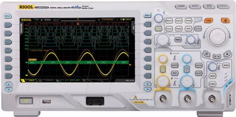 Rigol Mso A S Mixed Signal Oszilloskop Mhz Kan Le Arb