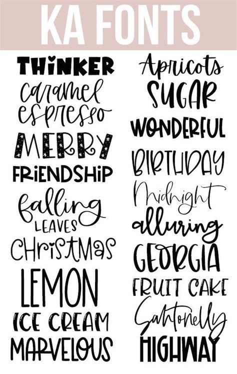 Best Free Fonts For Cricut Sakimill