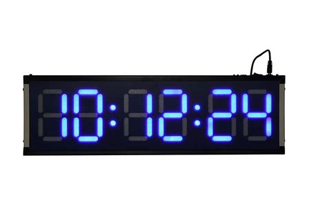 Blue Skylink Inch Jumbo Large Digital Gps Wall Clock At Rs In