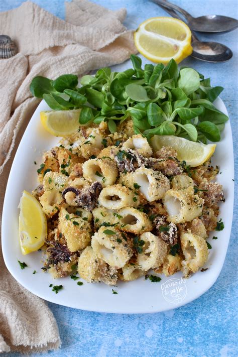 Anelli Di Calamari Gratinati Cucina Che Ti Passa