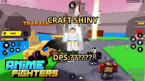 Fazendo Meu Primeiro Craft Shiny Anime Fighters Youtube