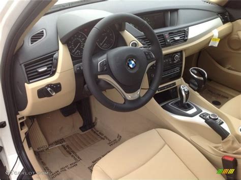 Beige Interior 2015 BMW X1 sDrive28i Photo #93319831 | GTCarLot.com