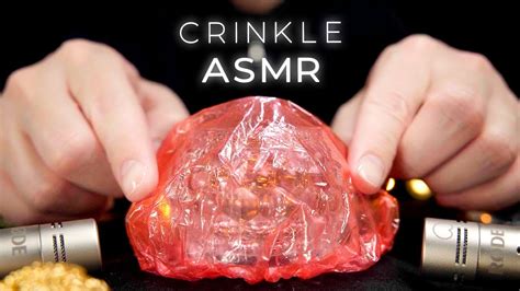 ASMR Brain Melting Crinkle Sounds For Instant Sleep No Talking YouTube