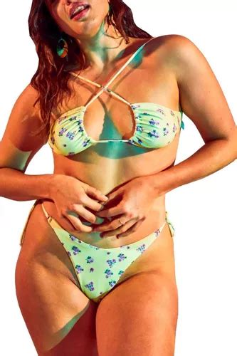 Bikini Triangulo Top Colaless Atar Reg Malla Sweet Victorian