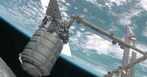 Cygnus Cargo Ship Captured By International Space Station Cbs News