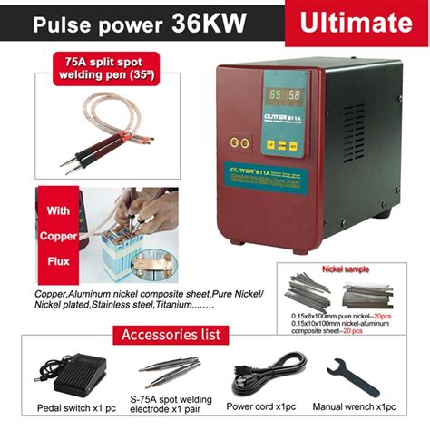 SUNKKO Glitter 36KW Battery Spot Welder 811A UK Stock