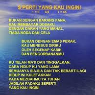 Seperti Yang Kau Ingini Male Key Song Lyrics And Music By Nikita