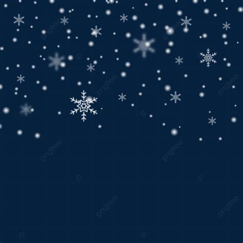 Nieve Cayendo En Invierno Ilustración Vectorial PNG Nieve Cayendo