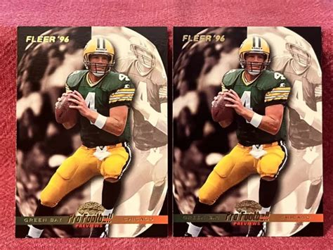 Fleer Pro Football Previews Brett Favre Green Bay Packers