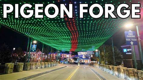 Pigeon Forge Christmas Lights Driving Tour 2024 Youtube