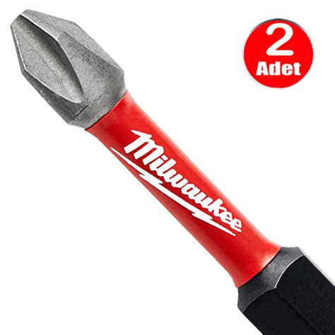 Milwaukee Bits Yıldız Uç Vidalama Matkap Ucu Ph2 x 50mm 2 Adet