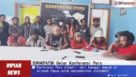 Paradigma Dan Statement Koordinator Acara Dalam Konferensi Pers Papua