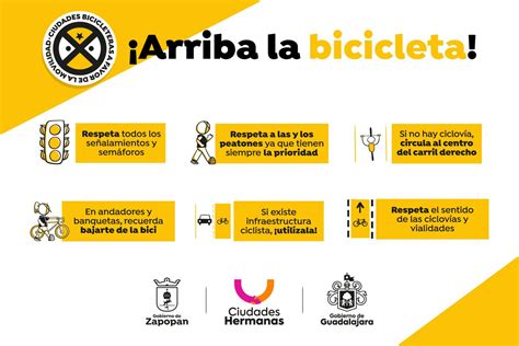 Movilidad Zapopan On Twitter RT MiBiciPublica Recuerda Respetar Los