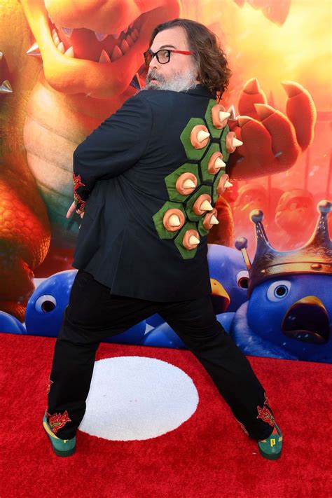 Jack Black As Bowser The Super Mario Premiere