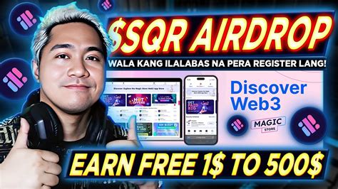 Sqr Free Airdrop Magic Square Token Airdrop Guide Tagalog Tutorial