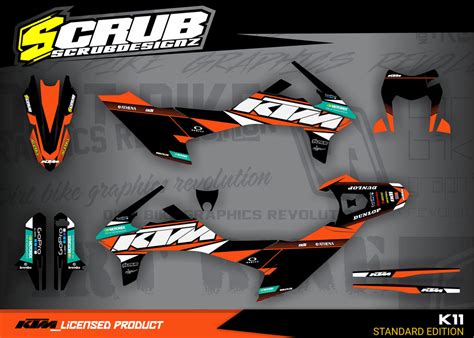 KTM MX Dekor Aufkleber Set SMC R 690 690 Enduro R 2019 2022 Desing