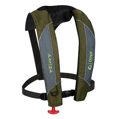 Onyx A M 24 Automatic Manual Inflatable Life Jacket Pfd Target