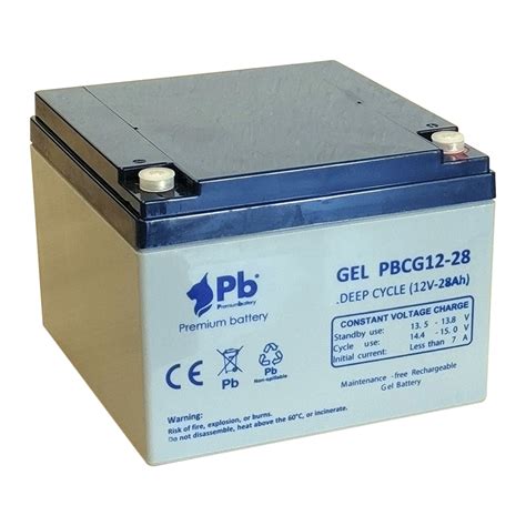 Gel battery 12V 28Ah