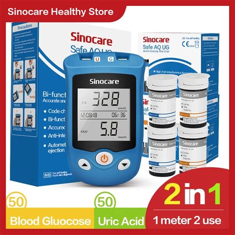 Sinocare Compteur Glyc Mie Acide Urique S R Aq Ug Test Et Avis