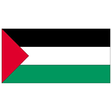 bandeira de Palestina Royalty Free Stock SVG Vector