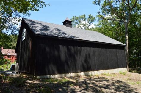 Custom Black Board Batten Garage In Woodbury Ct J N Structures