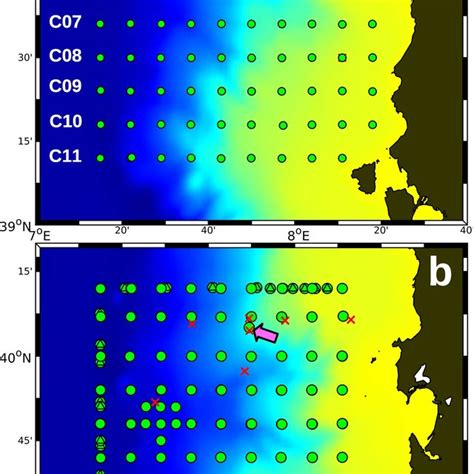 CTD Casts Taken During A Leg 1 And B Legs 2 And 3 Zonal Sections