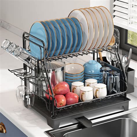 Buy Romision Dish Drying Rack For Kitchen Counter Stainless Steel