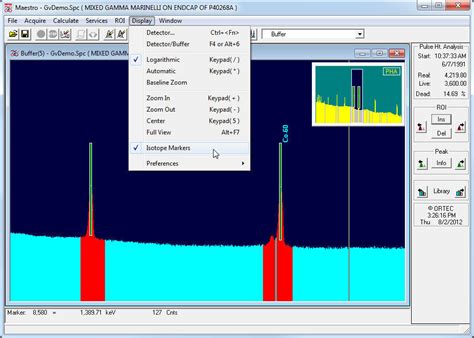 Emulation Software Maestro Ortec Multichannel Analyzer Windows