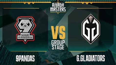 Gaimin Gladiators Vs Pandas Riyadh Masters Day Group