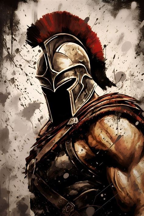 Pin Di Emanuel Arce Su Spartans Greek Warriors Fantasy Fanart