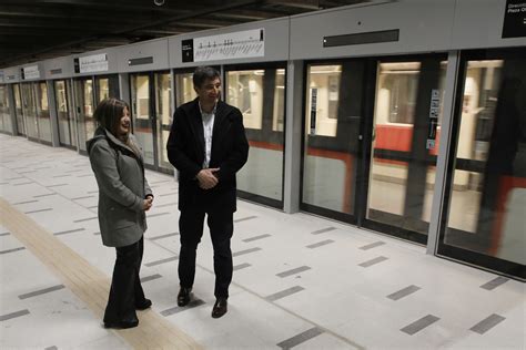 Extensi N De L Nea Del Metro En Quilicura Ya Est En Marcha Blanca