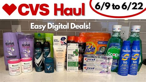 CVS Free And Cheap Digital Couponing Deals This Week 6 9 To 6 22