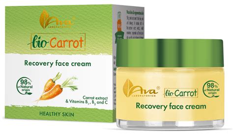 Bio Carrot Recovery Face Cream Ava In Harmony With Nature