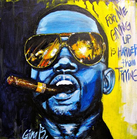 Kanye West pop painting