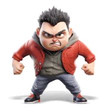 angry kid gif