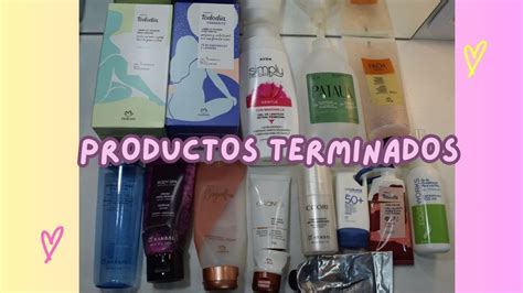 Productos Terminados De Natura Avon Y Yanbal Youtube