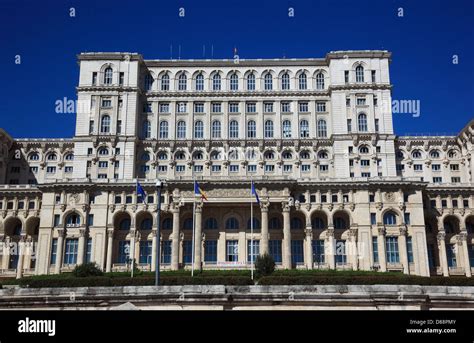 The Palace Of The Parliament Palatul Parlamentului In Bucharest