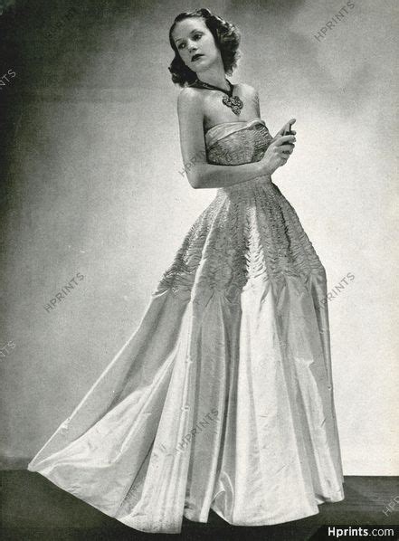 Jeanne Lanvin 1946 Evening Gown Last Dress Created By Jeanne In 2024 Jeanne Lanvin Lanvin