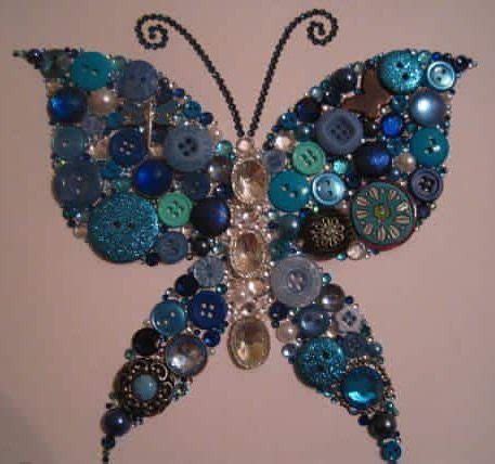 Pin By Nny Rodriguez On Manualidades Button Art Button Crafts