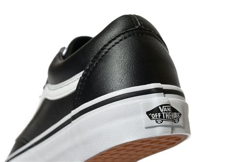 Vans Old Skool Leather in Black for Men - Lyst