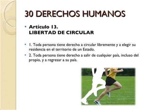 30 Derechos Humanos Para Todos Ppt