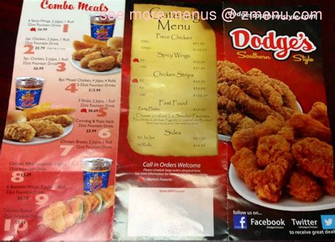 Online Menu Of Dodges Restaurant Fort Walton Beach Florida 32548